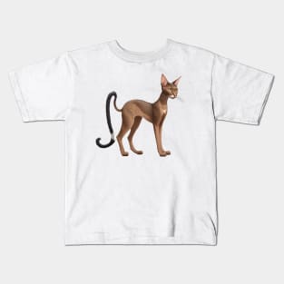 Oriental Shorthair cat Kids T-Shirt